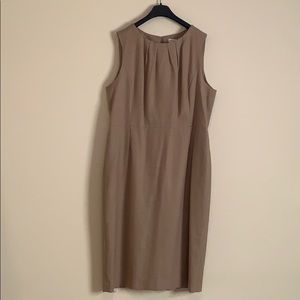 Sleeveless  wool dress